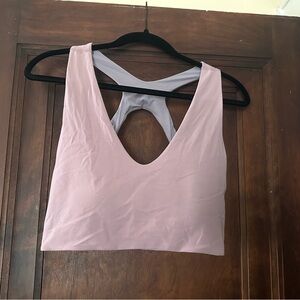 Lululemon Light Pink Sports Bra